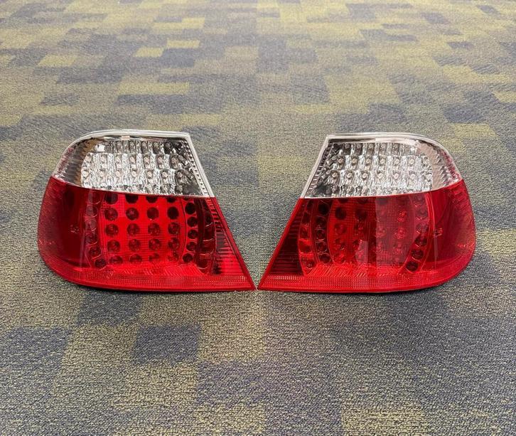 BMW E46 LED achterlichten rood/wit – Coupé 1999-2003, Autos : Pièces & Accessoires, Éclairage