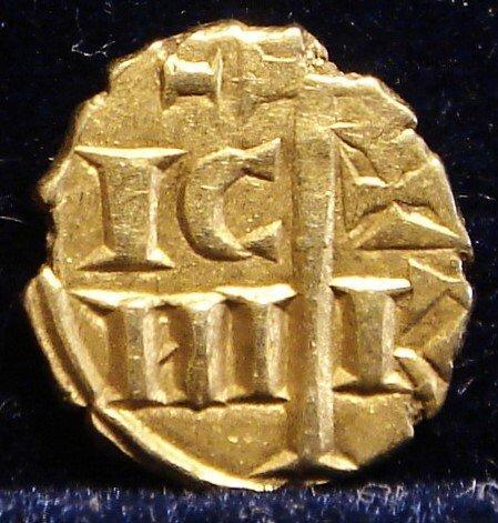 . Italië, Sicilië Federico II (1197-1250). Tari doro F E, Postzegels en Munten, Munten | Europa | Niet-Euromunten