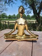 Beeld, ceramic statue of Yoga Lady - 31 cm - Keramiek, Antiek en Kunst, Curiosa en Brocante