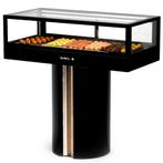 Koelvitrine | INTEGRA T | Zwart | +2°C/+6°C | Geforceerd |, Verzenden, Nieuw in verpakking