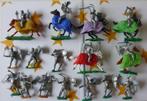 Timpo Toys - Figuur - 6x Ridders op een paard en 10x Ridders