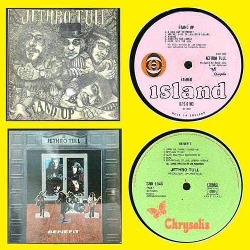 Jethro Tull - 1. Stand Up (Gimmick cover 1969) 2. Benefit, Cd's en Dvd's, Vinyl Singles