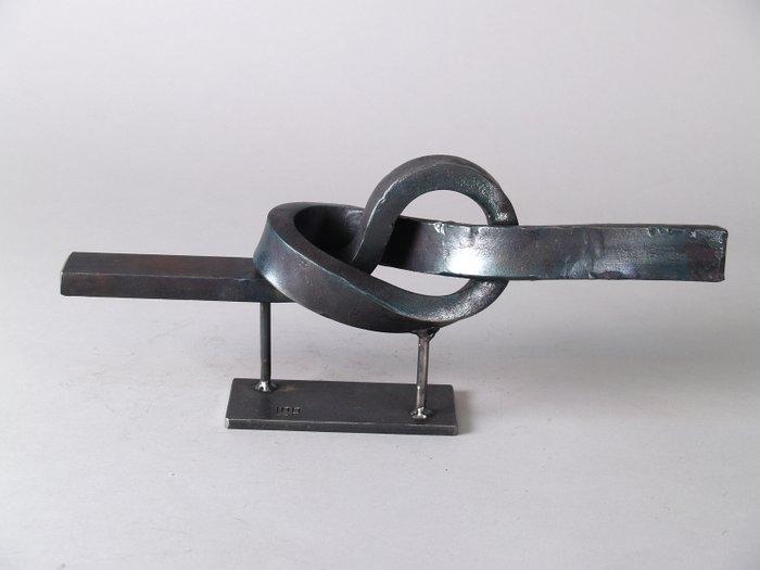 Carmen Lop - Big knot barra de acero rectangular de, Antiek en Kunst, Kunst | Designobjecten