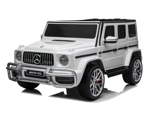 2 persoons Mercedes G63 AMG, 24v en 4x4 kinder accu voertuig, Kinderen en Baby's, Speelgoed | Buiten | Accuvoertuigen, Ophalen of Verzenden