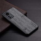 Xiaomi 12 Leren Hoesje - Shockproof Case Cover Hout Patroon, Verzenden