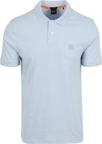 BOSS Passenger Polo Lichtblauw maat Maat 52/54 (L) Heren, Kleding | Heren, Polo's, Verzenden, Nieuw, Maat 52/54 (L), BOSS