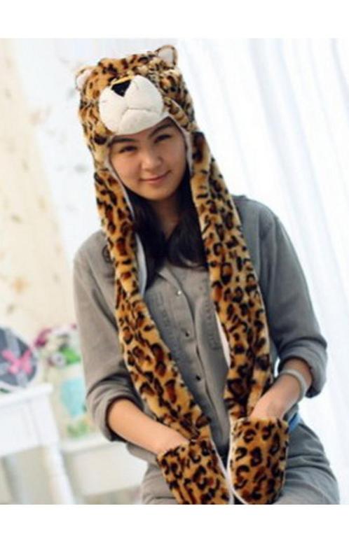 Muts Wanten Luipaard Sjaalmuts met Oortjes Panter Cheetah Bo, Enfants & Bébés, Vêtements enfant | Casquettes & Chapeaux, Enlèvement ou Envoi