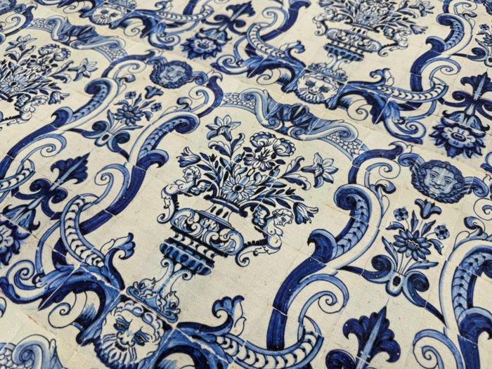 Mediterraan porselein - Meubelstof - 3 m - 2.8 m, Antiquités & Art, Tapis & Textile