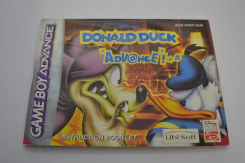Disneys Donald Duck Advance  (GBA  EUR MANUAL), Games en Spelcomputers, Spelcomputers | Nintendo Consoles | Accessoires