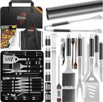 KESSER® RVS Barbecuebestekset - 37-delig - inc. tas - Zwart, Huis en Inrichting, Verzenden, Nieuw