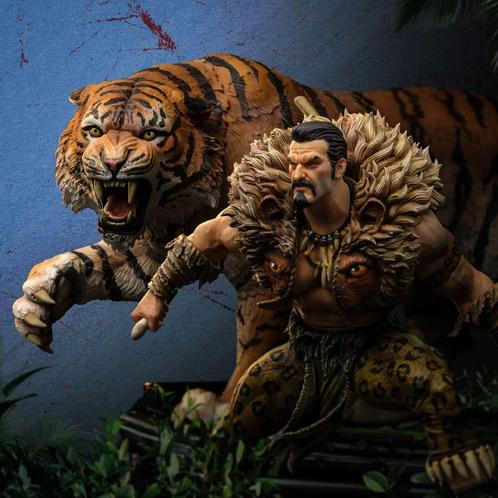 Spider-Man vs. Villains BDS Art Scale Statue 1/10 Kraven Dio, Verzamelen, Film en Tv, Ophalen of Verzenden