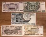 Oostenrijk. - 5 banknotes - various dates (Zonder