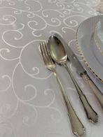 Luxueus Venetisch San Leucio witte ramages damast tafelkleed