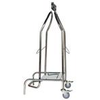 Afvalzakhouder | RVS (Glanzend) | 110L | Klemsluiting |, Verzenden, Nieuw in verpakking