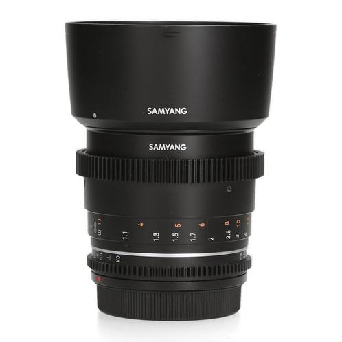 Samyang 85mm T1.5 VDSLR MK2 - Canon EF, Audio, Tv en Foto, Foto | Lenzen en Objectieven, Ophalen of Verzenden