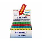 Anabox® Weekbox display 12 stuks, Nieuw
