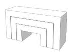 *TIP*  Set van 3 stuks super hoogglans tafels E-EPR-001