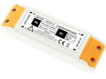 Inbouw adapter / voeding 12V / 3A 36W, Telecommunicatie, Zenders en Ontvangers, Verzenden, Nieuw