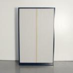 Huwil roldeurkast, donkerblauw / lichtgrijs, 195 x 120 cm..., Gebruikt, Ophalen of Verzenden