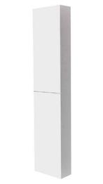 Blanco-Wit hoge kolomkast L en R 35x180 cm glans-wit, Maison & Meubles, Ophalen of Verzenden