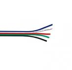 RGBW verlengkabel 5 aderig per meter extension cable, Nieuw, Kabel of Snoer, Verzenden