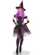 Heks kostuum jurk fluo neon, Ophalen of Verzenden, Nieuw