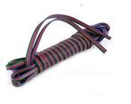 RGB verlengkabel 4 aderig per meter extension cable, Doe-het-zelf en Bouw, Elektriciteit en Kabels, Verzenden, Nieuw, Kabel of Snoer