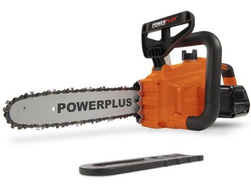Powerplus Dual Power Accu-kettingzaag POWDPG7570 - Snoeizaag, Huis en Inrichting, Woonaccessoires | Overige, Zo goed als nieuw