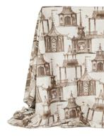 PAGODE DORIENTE -5,90 × 1,50 Elegante Fluweel in