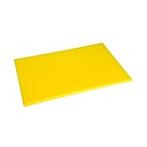 Snijplank HDPE antibacterieel geel | Gevogelte |Hygiplas, Verzenden, Nieuw in verpakking