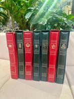 Pays variés - 7 classeurs Marini, 22 anneaux,, Timbres & Monnaies