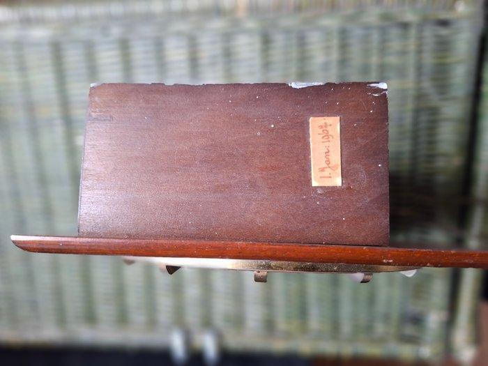 Pendule à balancier - Bois - 1960-1970, Antiquités & Art, Curiosités & Brocante