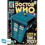 Doctor Who Tardis Comic 91.5 x 61 cm, Ophalen of Verzenden