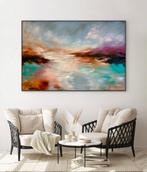 Ellis Hollering - Golden Mist - XXL Abstract landscape