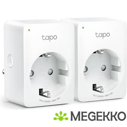 Tapo P100 smart plug Wit 2990 W, Doe-het-zelf en Bouw, Alarmsystemen, Nieuw, Verzenden