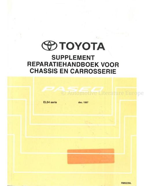 1998 TOYOTA PASEO CHASSIS & CARROSSERIE (SUPPLEMENT), Autos : Divers, Modes d'emploi & Notices d'utilisation