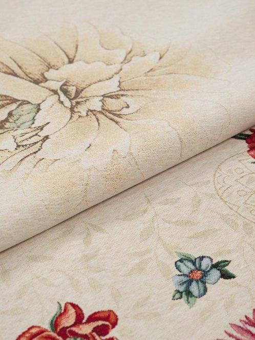 Elegante Centrotavola in tessuto Gobelin - 100% Made in, Antiek en Kunst, Antiek | Tapijten, Tafelkleden en Textiel