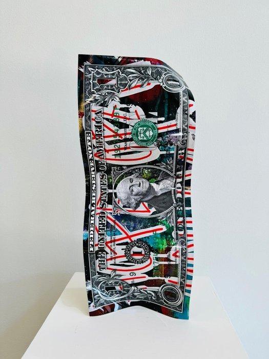 Karl Lagasse - One Dollar Hope Open (Dernière œuvre, Antiek en Kunst, Kunst | Designobjecten
