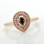 14 karaat Rosé goud - Ring - 0.25 ct Diamant - Diamant