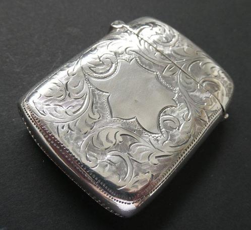 Charles Edward Soloman, Birmingham (1892-1897) - Étui Vesta, Antiek en Kunst, Antiek | Zilver en Goud