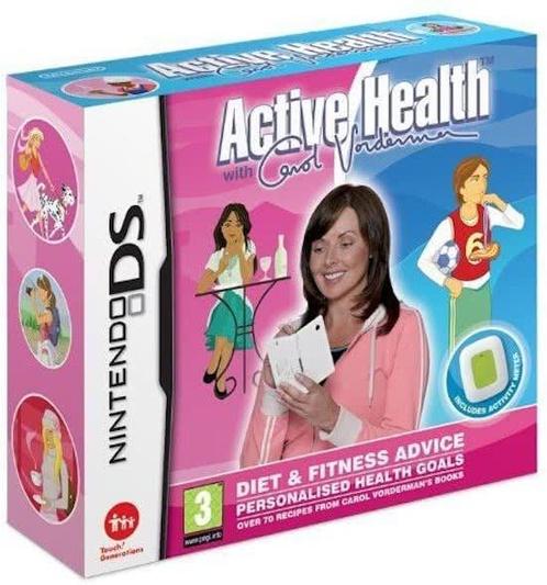 Active Health with Carol Vorderma + Activity Meter (Nintendo, Consoles de jeu & Jeux vidéo, Jeux | Nintendo DS, Enlèvement ou Envoi