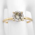 Zonder Minimumprijs - Ring - 14 karaat Geel goud -  1.05ct., Handtassen en Accessoires, Ringen, Nieuw