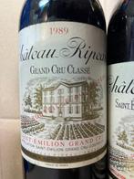 1989 & 4x 1976 Château Ripeau - Saint-Émilion Grand Cru, Nieuw