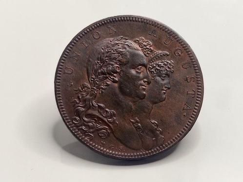 Spanje. Carlos IV. Historical Medal 1801 (de MG Sepúlveda), Postzegels en Munten, Munten en Bankbiljetten | Toebehoren