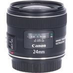 Tweedehands Canon EF 24mm f/2.8 IS USM CM2893, Ophalen of Verzenden, Gebruikt, Overige typen