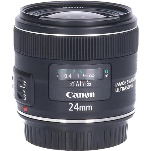 Tweedehands Canon EF 24mm f/2.8 IS USM CM2893, Audio, Tv en Foto, Foto | Lenzen en Objectieven, Overige typen, Gebruikt, Ophalen of Verzenden