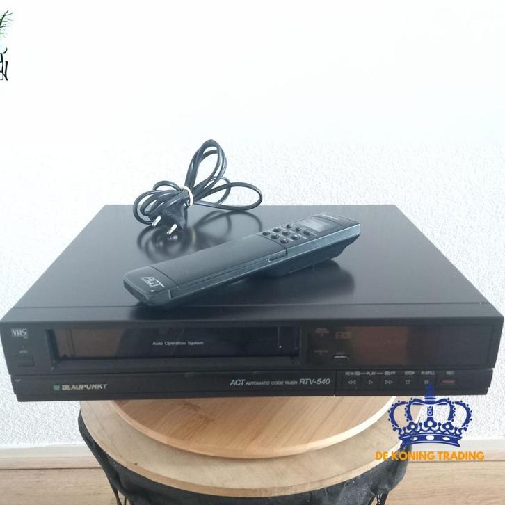Blaupunkt ACT RTV-540 ECV – VHS Videorecorder, Audio, Tv en Foto, Videospelers, Zo goed als nieuw, VHS-speler of -recorder, Verzenden