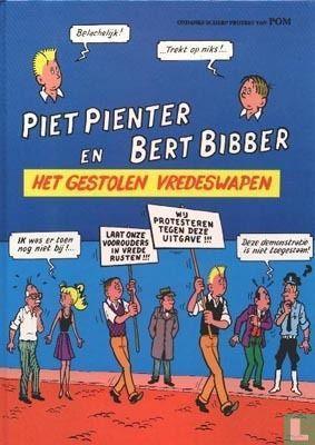 Piet Pienter en Bert Bibber - Het gestolen vredeswapen -..., Boeken, Stripverhalen, Zo goed als nieuw, Eén stripboek, Verzenden