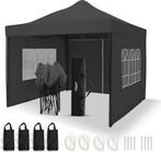 NIVADA Opvouwbaar Easy Up Partytent XL - 3x3m - Feesttent, Verzenden, Nieuw