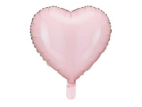 Lichtroze Helium Ballon Hart 45cm, Hobby en Vrije tijd, Feestartikelen, Nieuw, Verzenden